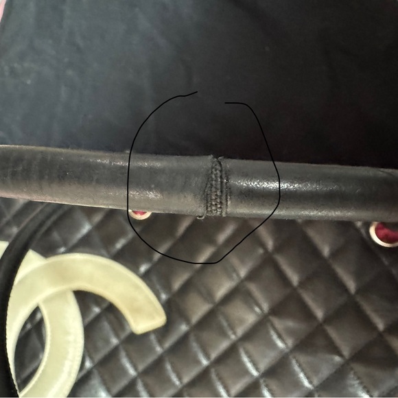 Chanel Ligne Cambon Lambskin Quilted Bag Black - Picture 9 of 14